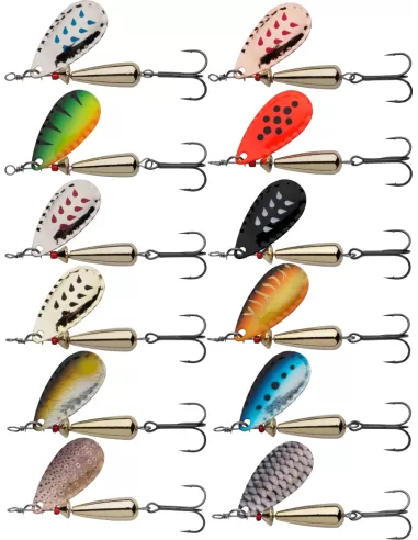 Abu Garcia Droppen Spinner Cucchiaino Rotante 4 gr 40 mm Esche Artificiali Abu Garcia