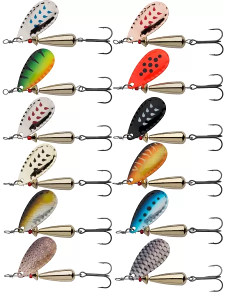 Abu Garcia Droppen Spinner Cucchiaino Rotante 4 gr 40 mm Esche Artificiali Abu Garcia