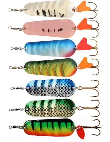 Abu Garcia Atom Ondulante da Pesca Spinning Traina 25 gr 75 cm Esche Artificiali Abu Garcia