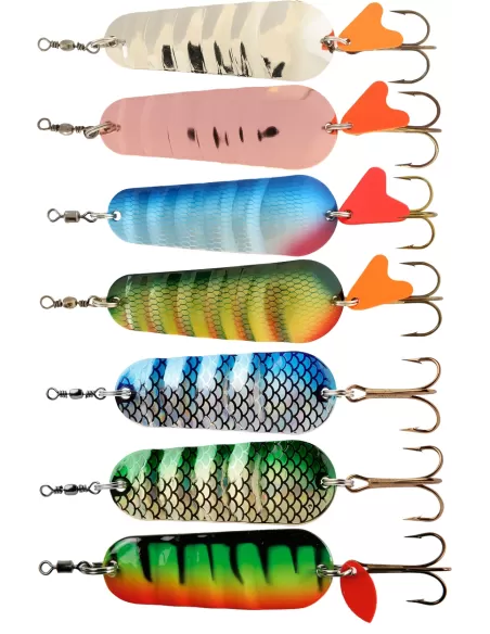 Abu Garcia Atom Ondulante da Pesca Spinning Traina 25 gr 75 cm Esche Artificiali Abu Garcia
