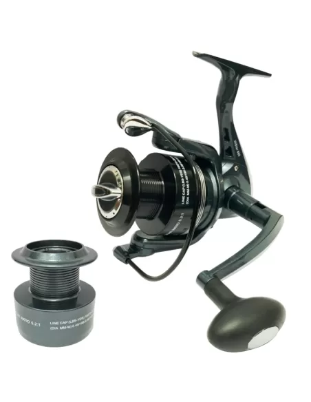 Mulinello da Pesca Star Frizione Anteriore 6000 5 Cuscinetti Doppia Bobina Mulinelli da Pesca All Fishing