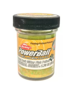 Berkley Powerbait Glitter Trout Bait Pastella per Trote Rainbow Gusto Pellets Esche da pesca Berkley