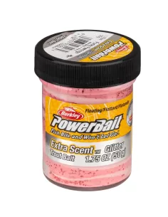 Berkley Powerbait Glitter Trout Bait Funky Flamingo Pastella per Trote Esche da pesca Berkley