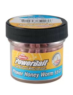 Berkley PowerBait Power Honey Worm Imitazione Camola 2.5 cm 55 pz Esche da pesca Berkley