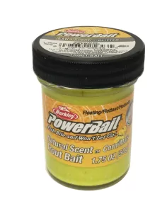Berkley Powerbait Glitter Trout Bait Corn Mais Pasta Trote Sunshine Yellow Esche da pesca Berkley