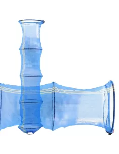 Nassa Pesca Robusta in Nylon 125 cm con Attacco Filettato Universale nasse e reti All Fishing