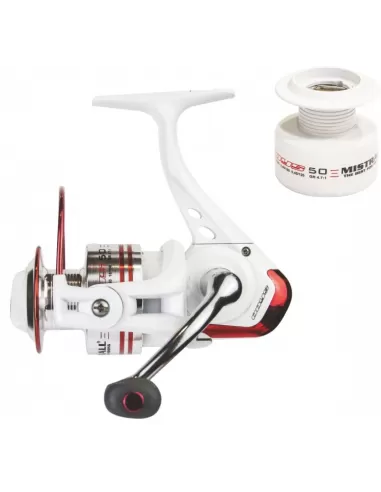 Mistrall Odys Mulinello Frizione Anteriore 6 Cuscinetti Doppia Bobina Mulinelli da Pesca Mistrall
