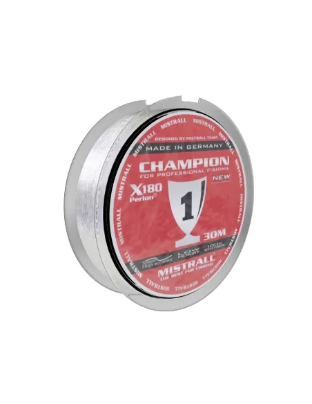 Mistrall Champion Strong Grey 30 mt Filo da Pesca Made in Germany Fili da pesca Mistrall