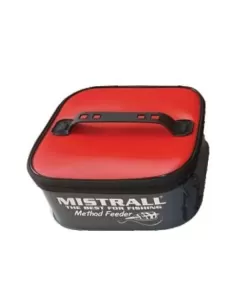 Mistrall Torba Borsa Rigida Impermeabile per Attrezzatura da Pesca 23x23x10 cm Borse da pesca Mistrall