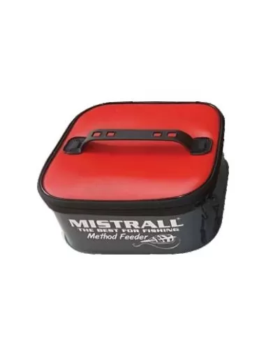 Mistrall Torba Borsa Rigida Impermeabile per Attrezzatura da Pesca 23x23x10 cm Borse da pesca Mistrall