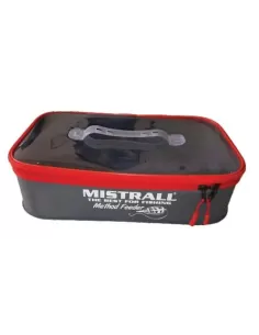 Mistrall Peat Waterproof Hard Bag for Fishing Equipment 40X25X10 cm 