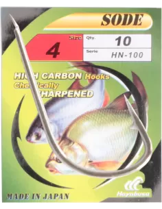 Hayabusa HN-100 Ami da Pesca High Carbon Micro Barb 10 pz Ami da pesca Hayabusa