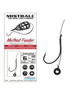 Mistrall Ami Legati Per la Pesca method Feeder 10 cm 10 Ami Ami legati Mistrall