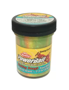 Berkley Powerbait Glitter Trout Bait Rainbow Pastella per Trote Affondante Esche da pesca Berkley