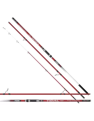 Penn Tidal Canne Surfcasting 4.20 mt 100 300 gr 3 sezioni in Carbonio 30T Canne da pesca Penn