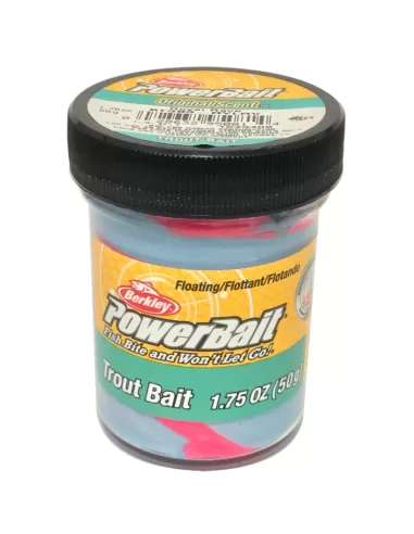 Berkley Powerbait Glitter Trout Bait Original Scent Pasta Trote Royal Rave - fishing tackle