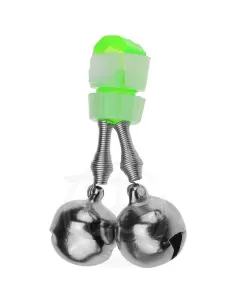 Lineaeffe Campanello Doppio con Clip Accessori da pesca Lineaeffe