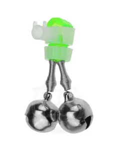 Lineaeffe Campanello Doppio con Clip e Porta Starlite 4.5 mm Accessori da pesca Lineaeffe