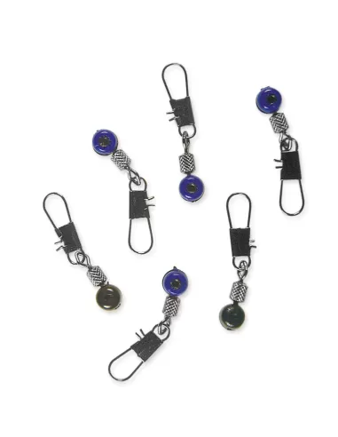 Lineaeffe Ledger Beads Attacco Scorrevole con Moschettone 10 pz Minuteria Lineaeffe