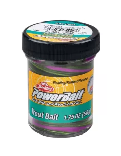 Berkley Powerbait Glitter Trout Bait Pastella per Trote Colore Hippie Hypnotize Extra Scent Esche da pesca Berkley