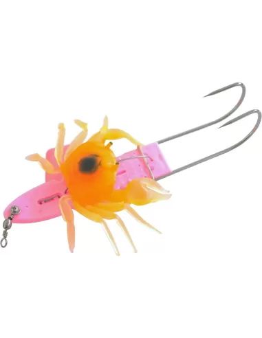 Kolpo Armatura con Granchio Orange 22 cm  Esche Artificiali Kolpo