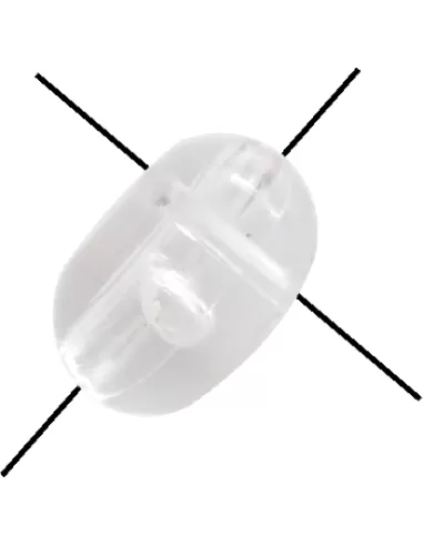 Kolpo Oval Cross Bead 10 pz Minuteria Kolpo