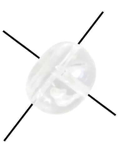 Kolpo Round Cross Bead 10 pz Minuteria Kolpo