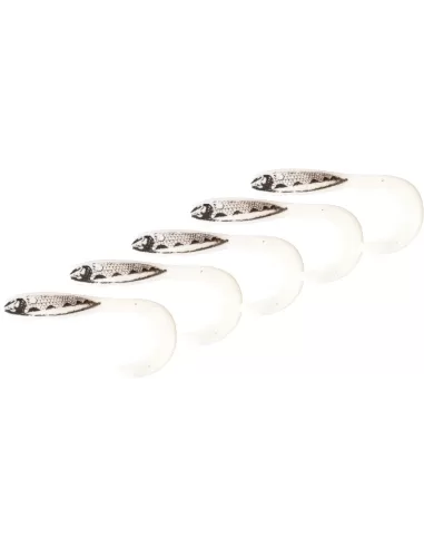 Kolpo Falcetto Soft Rotor Bianco 60 mm 5 pz Esche Artificiali Kolpo