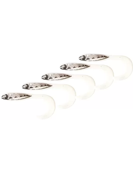 Kolpo Falcetto Soft Rotor Bianco 60 mm 5 pz Esche Artificiali Kolpo