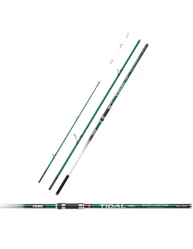 Penn Tidal Canne Surfcasting 4.20 mt 100 225 gr 3 sezioni in Carbonio 30T Canne da pesca Penn