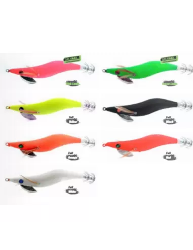 Totanare da Pesca Kabo Squid Full Color Size 3.0 Esche Artificiali Kabo Squid
