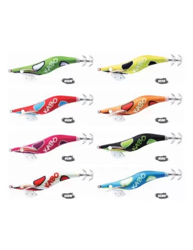 Totanare da Pesca Kabo Squid Hero Size 3.0 Esche Artificiali Kabo Squid
