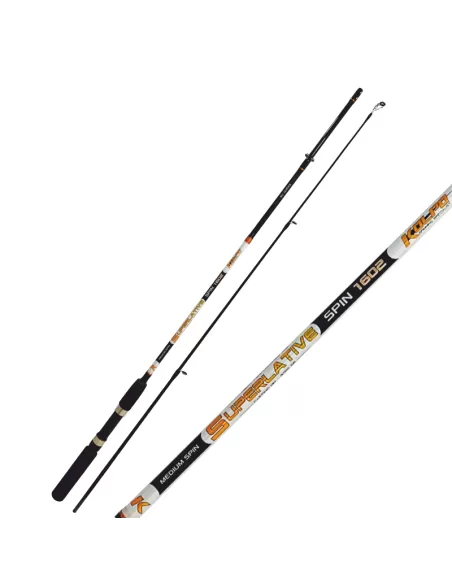 Kolpo Superlative Spin Medium Canna da Pesca 3 20 gr 1.60 mt Canne da pesca Kolpo