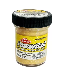 Berkley Powerbait Glitter Trout Bait Pasta Yellow Esche da pesca Berkley