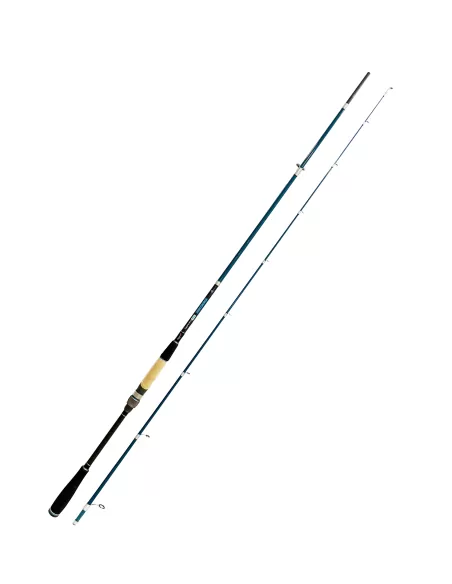 Akami Spinning Blue Canna da pesca Spinning Anelli Fuji 2.40 mt 20 50 gr Canne da pesca Akami