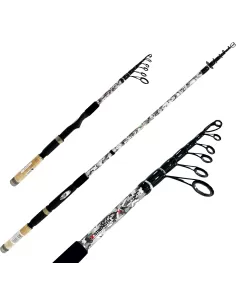 Mitchell Supreme 2.0 Tele ComptOn Fishing Rod Spinning Telescopic Compact 
