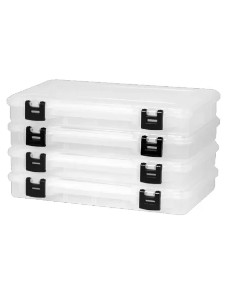 Plano Plasm374 Multipack da 4 Scatole Porta Attrezzatura da Pesca Cassette Pesca Plano