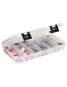 Plano 2361800 Scatola in Plastica Trasparente 18 Scomparti Fissi Cassette Pesca Plano