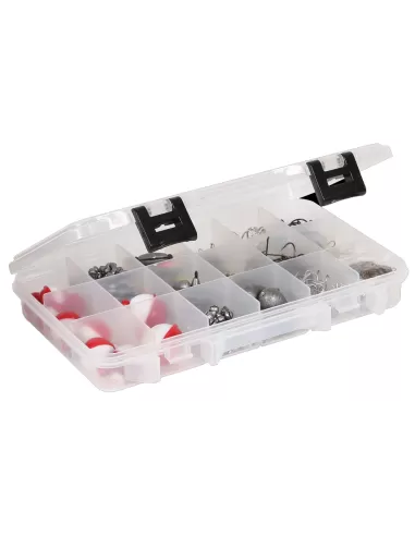 Plano 2361800 Scatola in Plastica Trasparente 18 Scomparti Fissi Cassette Pesca Plano