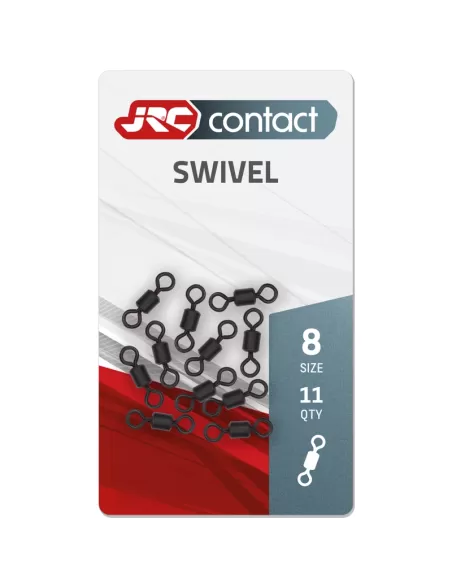 Jrc Contact Rig Swivel Size 8 Pezzi 11 Girella Rivestita in Teflon Carpfishing Jrc