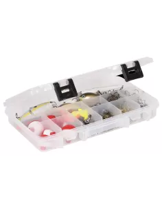 Plano 2361301 Scatola in Plastica Trasparente 13 Scomparti Fissi Cassette Pesca Plano