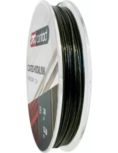 Jrc Contact Coated Hooklink Semi Stiff Colore Camo 22 mt Fili da pesca Jrc