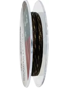 Jrc Contact Braided Leader Treccia Piombata Camo Brown 11 mt Fili da pesca Jrc