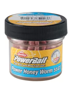 Berkley PowerBait Power Honey Worm Imitation Camola 2.5 cm 25 pcs 