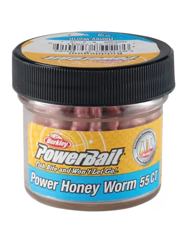 Berkley PowerBait Power Honey Worm Imitazione Camola 2.5 cm 25 pz Esche Artificiali Berkley