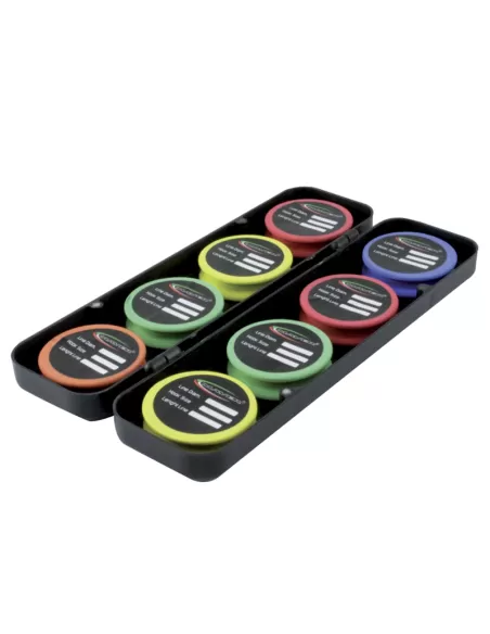 Maver 8 Rotolini Porta Travi e Finali da Pesca  Accessori da pesca Maver