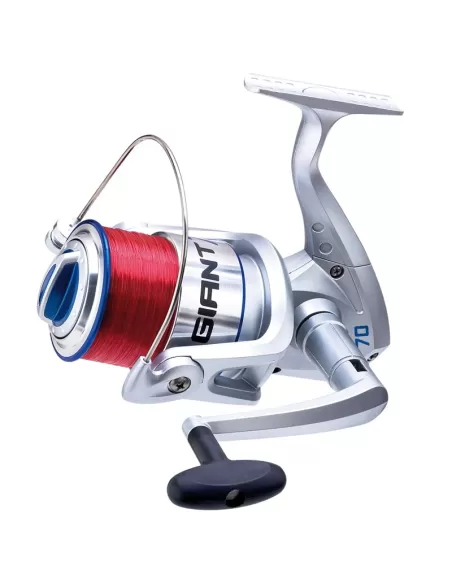 Sele Giant Mulinello da Pesca 5000 con Filo 4 Cuscinetti Mulinelli da Pesca Sele