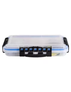 Plano Waterproof Stowaway 334010 Scatola Tenuta Stagna 27 cm 20 Scomparti Regolabili Cassette Pesca Plano