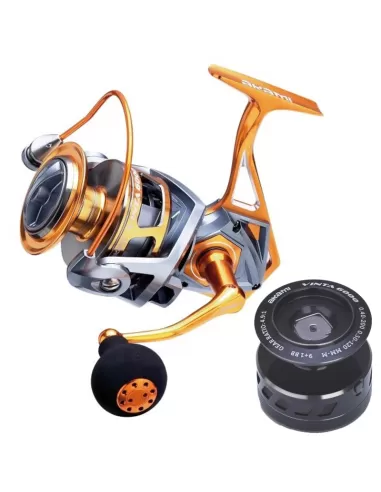 Akami Vinta Mulinello da Pesca Spinning Vertical 10 Cuscinetti Mulinelli da Pesca Akami