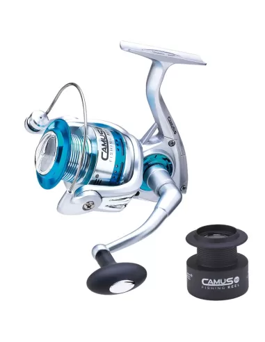Sele Camus Mulinello da Pesca Doppia Bobina 8 Cuscinetti Mulinelli da Pesca Sele